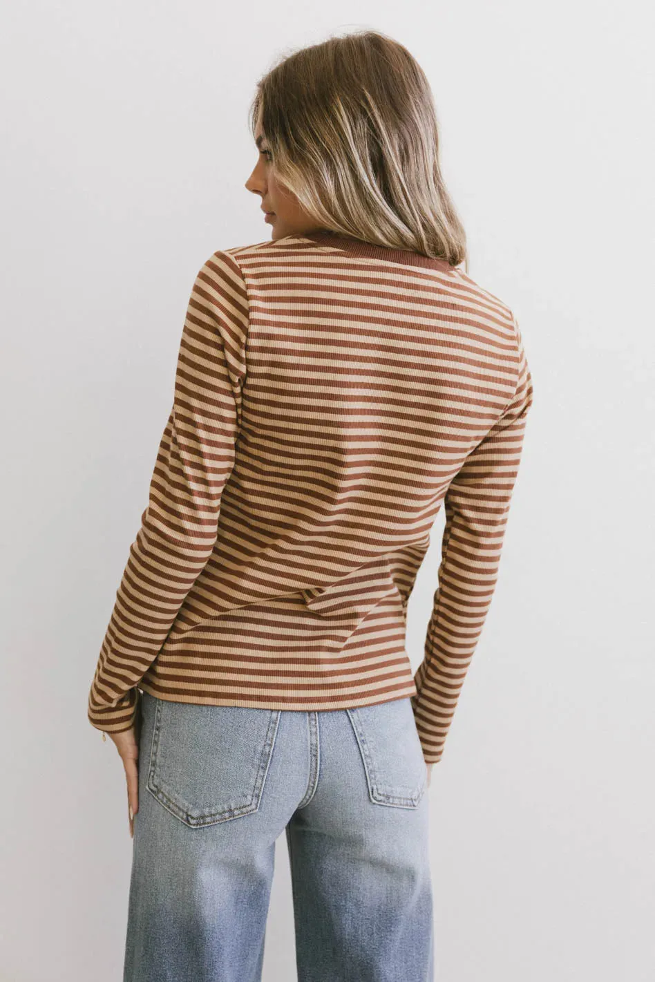 Perry Striped Top - FINAL SALE sold by bohme product image thumbnail 3