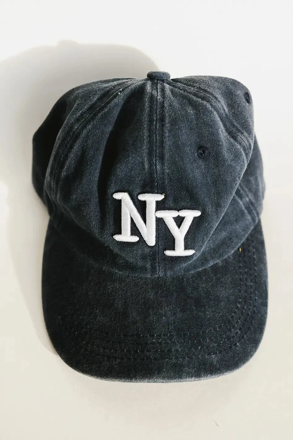 NY Baseball Cap in Navy - FINAL SALE sold by bohme