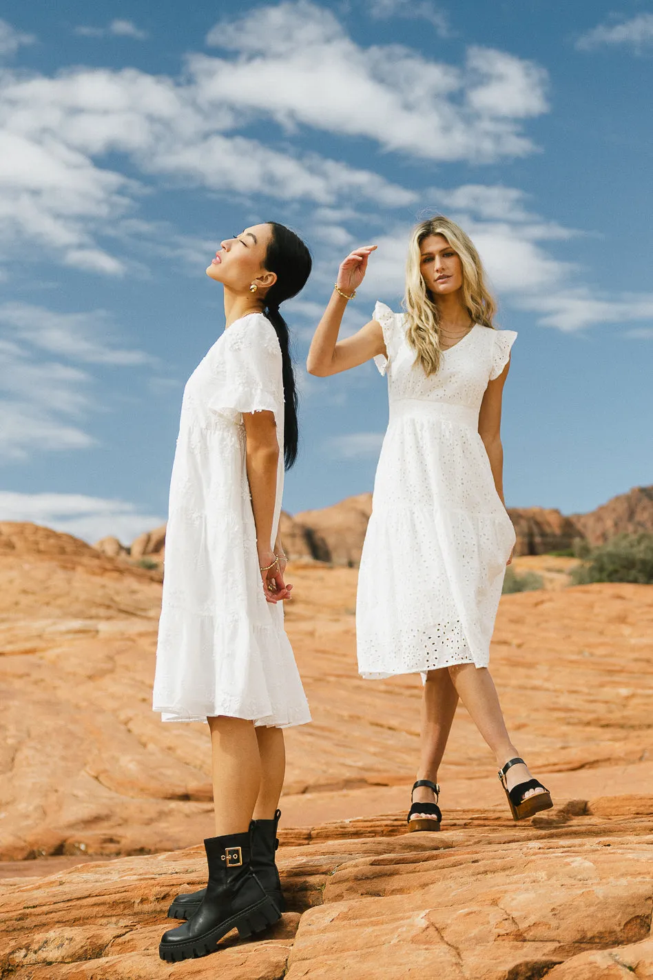 Allison Embroidered Dress - FINAL SALE sold by bohme