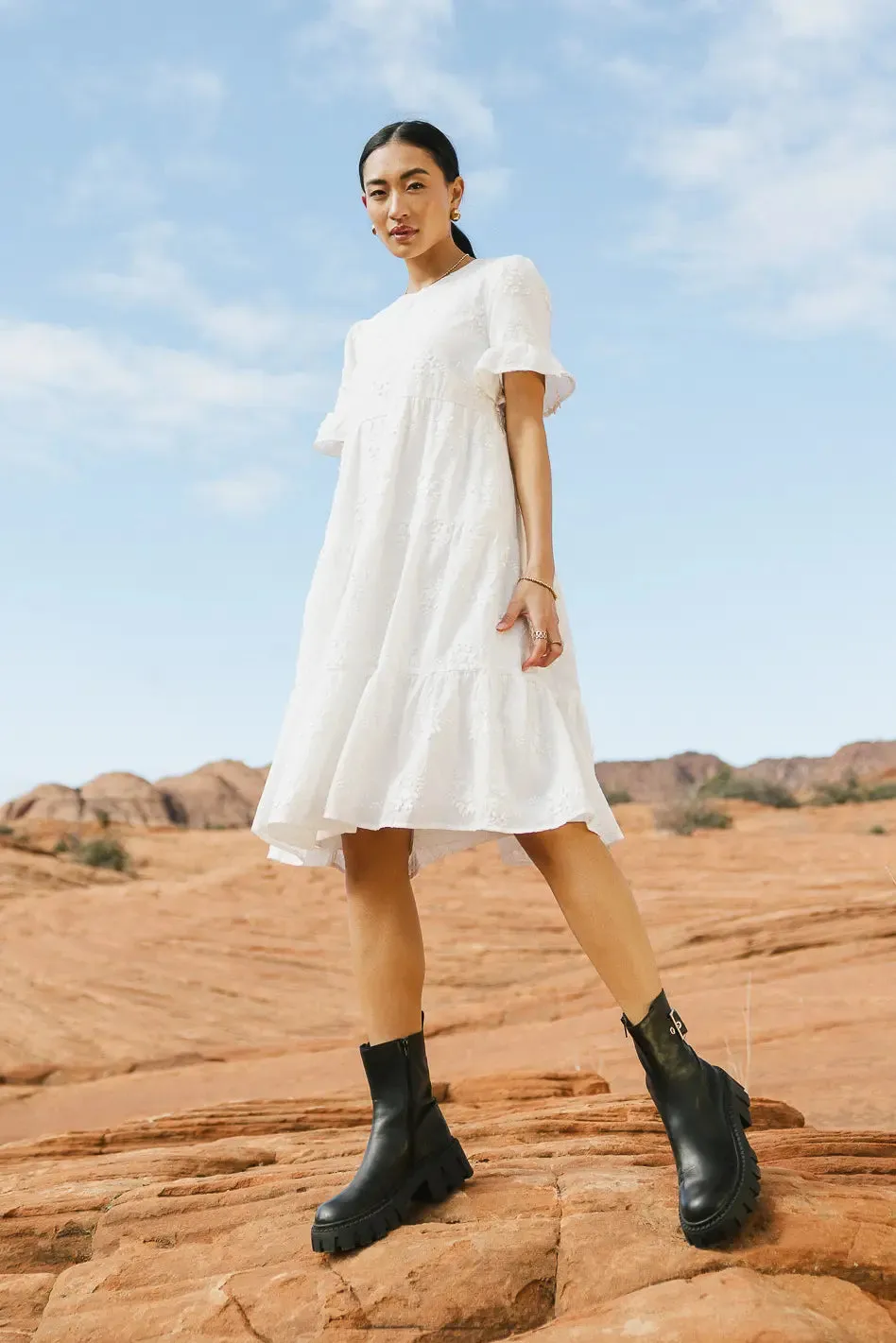 Allison Embroidered Dress - FINAL SALE sold by bohme product image thumbnail 2