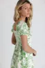 Leaf Printed Midi Dress - FINAL SALE sold by bohme