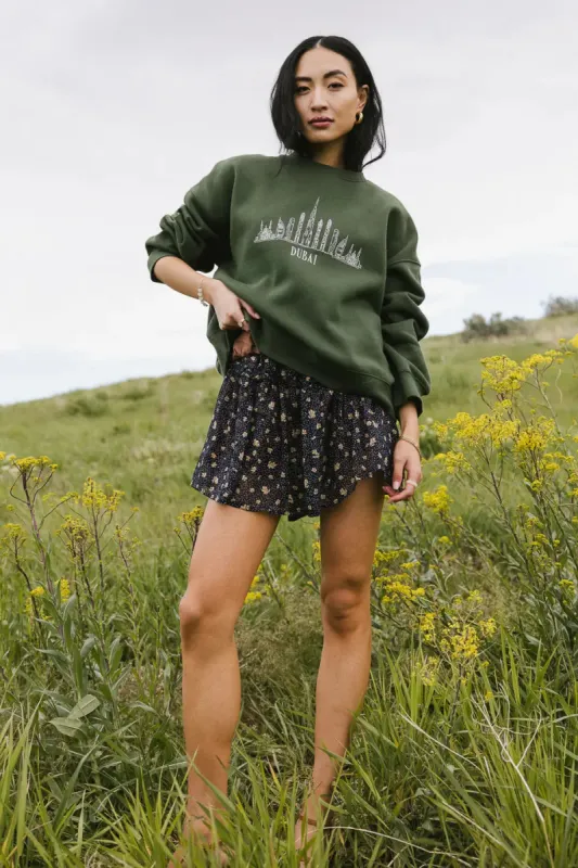 Dubai Embroidered Sweatshirt - FINAL SALE sold by bohme