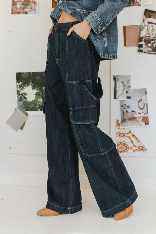 Sara Cargo Jeans - FINAL SALE sold by bohme