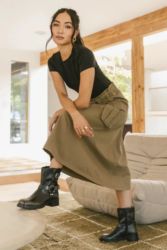 Angelina Cargo Skirt - FINAL SALE sold by bohme