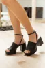 Annalise Heels in Black - FINAL SALE sold by bohme