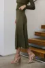 Krista Skirt in Olive - FINAL SALE sold by bohme