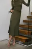 Krista Skirt in Olive - FINAL SALE sold by bohme