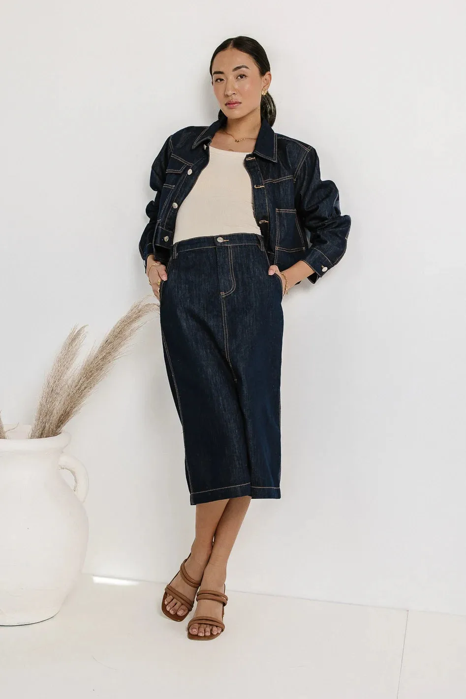 Raleigh Denim Jacket - FINAL SALE sold by bohme product image thumbnail 3