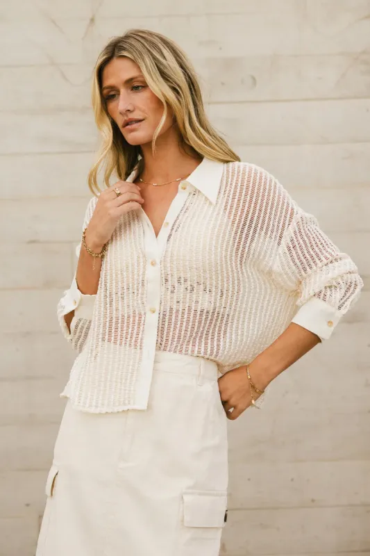 Fallon Button Up Shirt - FINAL SALE sold by bohme