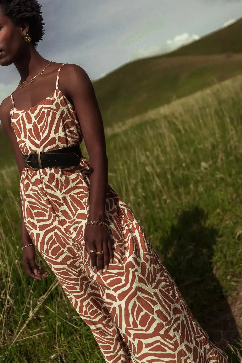 Dannika Printed Jumpsuit - FINAL SALE sold by bohme product image thumbnail 5