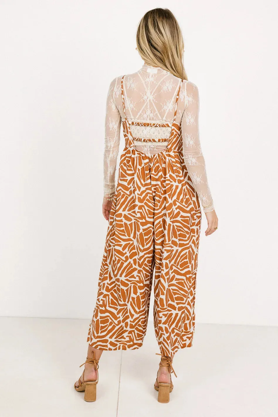 Dannika Printed Jumpsuit - FINAL SALE sold by bohme product image thumbnail 3