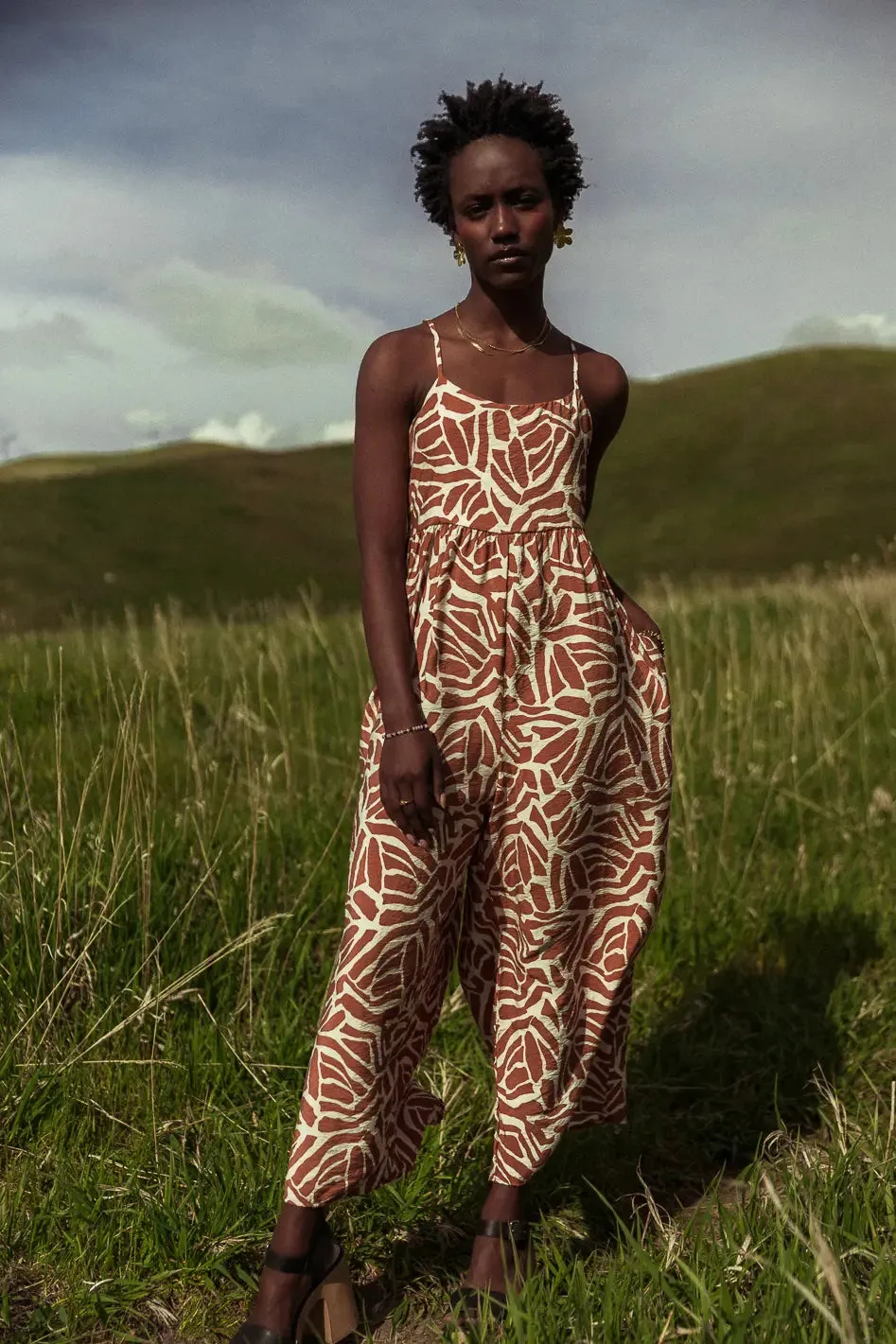 Dannika Printed Jumpsuit - FINAL SALE sold by bohme product image thumbnail 2