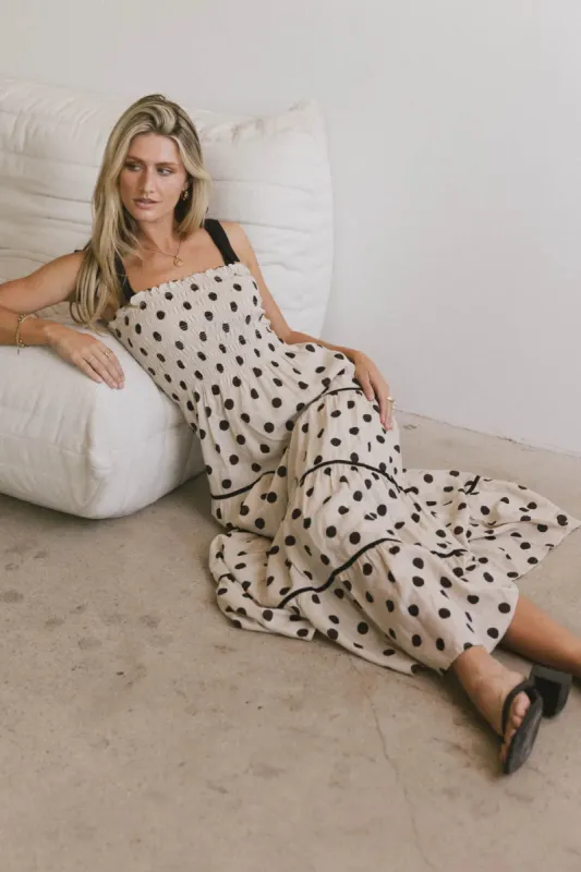 Matilda Polka Dot Midi Dress - FINAL SALE sold by bohme