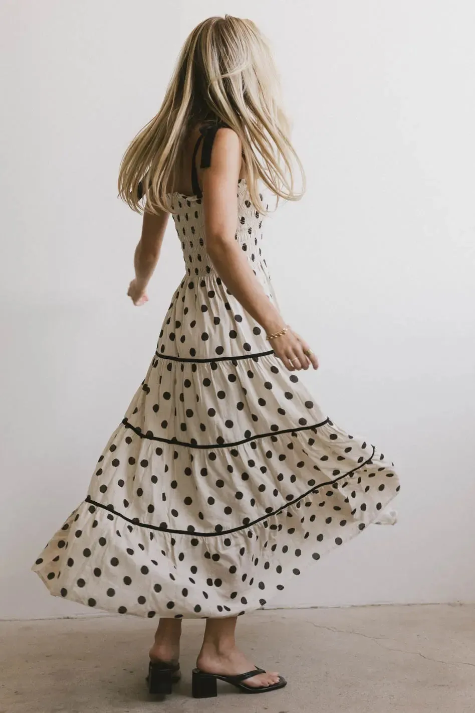 Matilda Polka Dot Midi Dress - FINAL SALE sold by bohme product image thumbnail 2