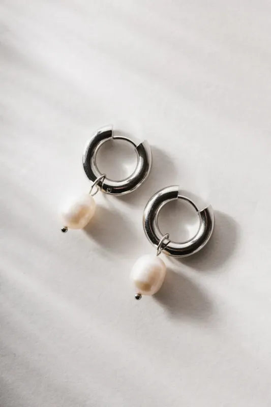Tanya Earrings in Silver - Tarnish Free sold by bohme