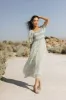 Nadia Smocked Midi Dress - FINAL SALE sold by bohme
