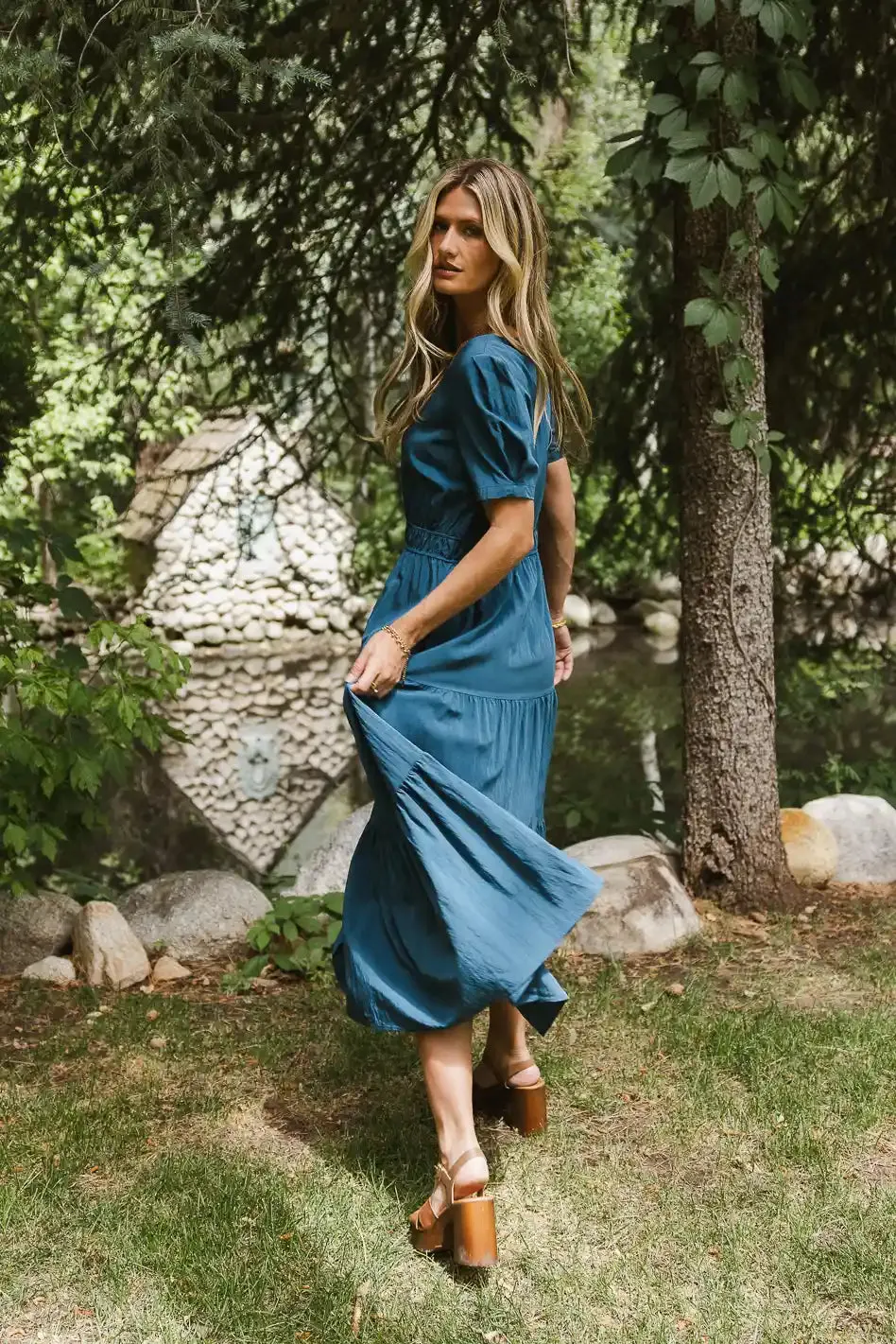 Theodora Midi Dress - FINAL SALE sold by bohme product image thumbnail 3