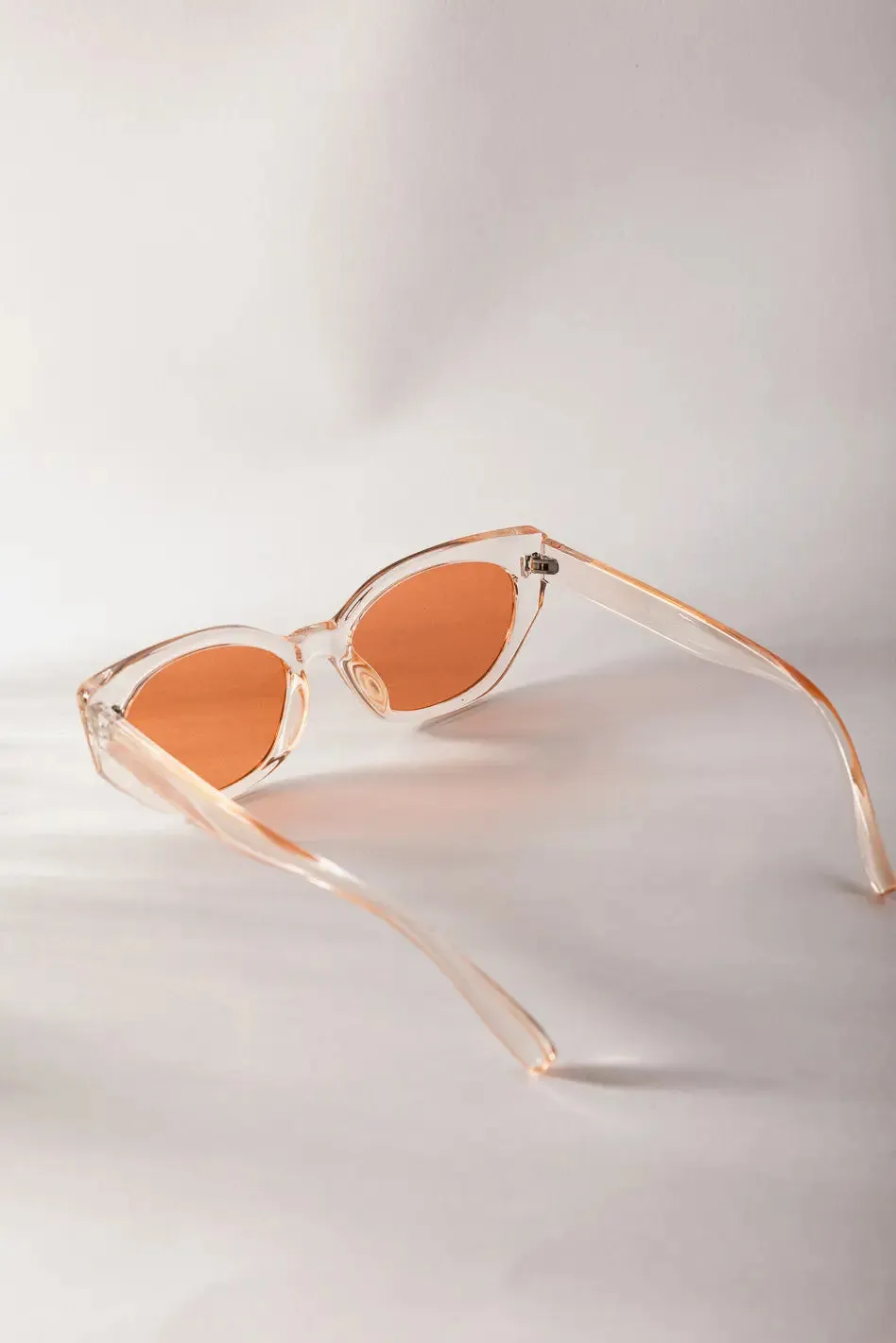 Marica Sunglasses in Peach - FINAL SALE sold by bohme