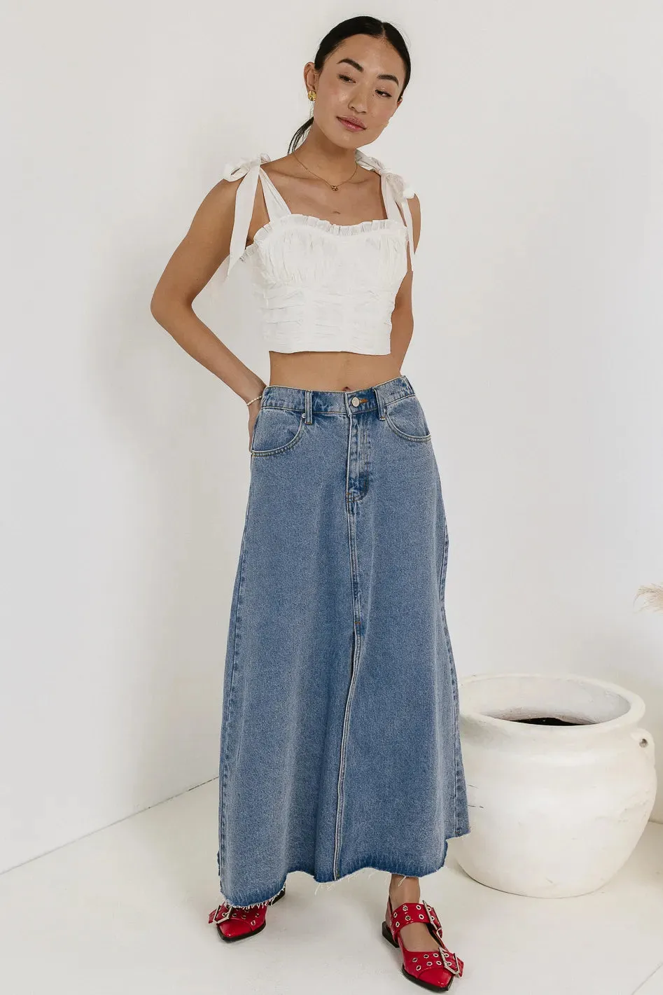 Jenisse Crop Top - FINAL SALE sold by bohme product image thumbnail 3
