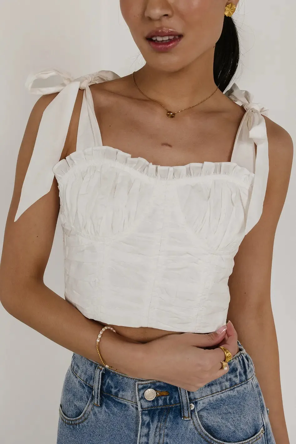 Jenisse Crop Top - FINAL SALE sold by bohme product image thumbnail 4