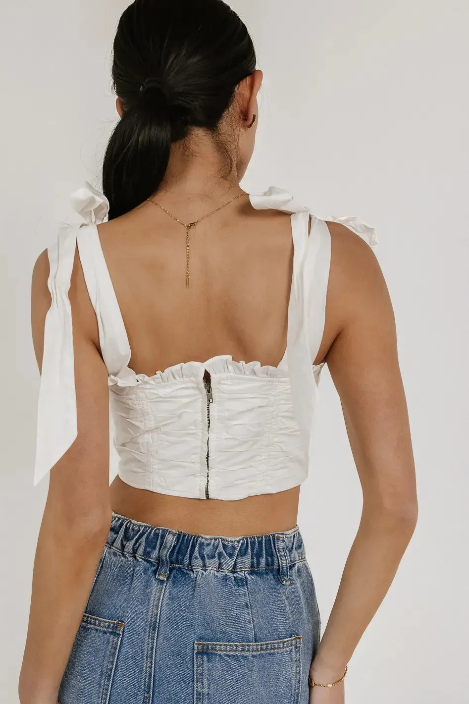 Jenisse Crop Top - FINAL SALE sold by bohme product image thumbnail 2