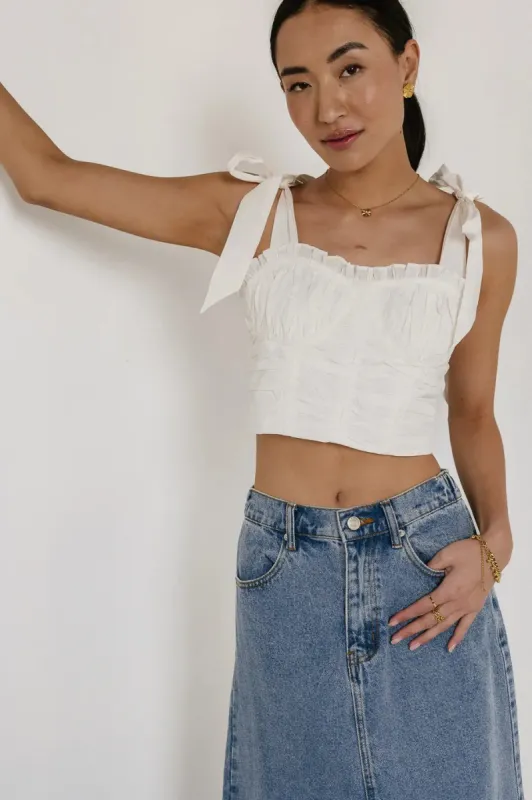 Jenisse Crop Top - FINAL SALE sold by bohme