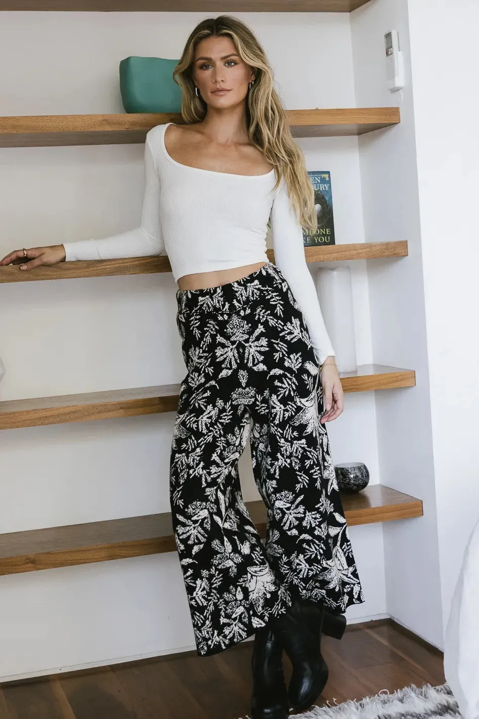 Sara Printed Pants - FINAL SALE sold by bohme