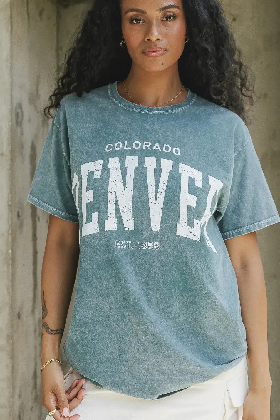 Denver Colorado Graphic Tee - FINAL SALE sold by bohme product image thumbnail 4
