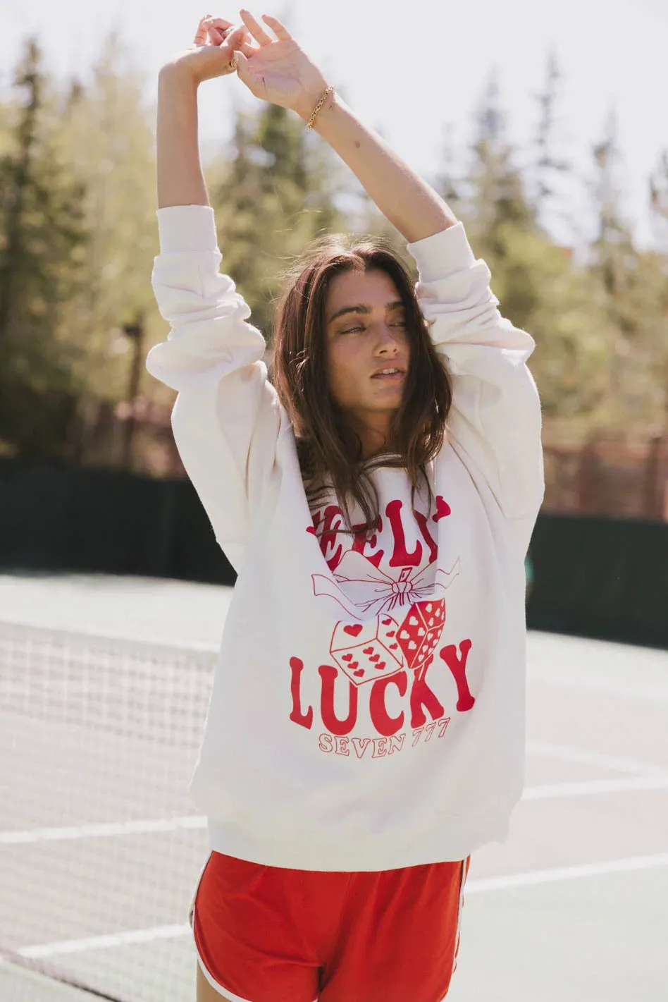 Feeling Lucky Crewneck - FINAL SALE sold by bohme product image thumbnail 4