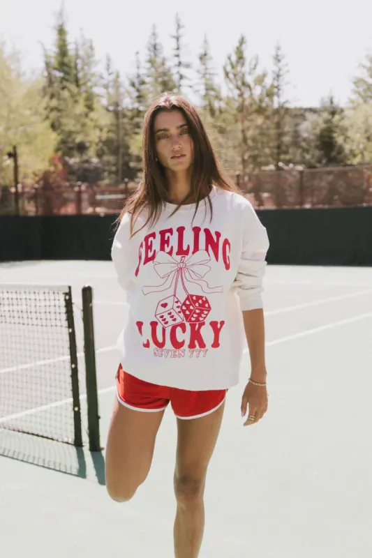 Feeling Lucky Crewneck - FINAL SALE sold by bohme