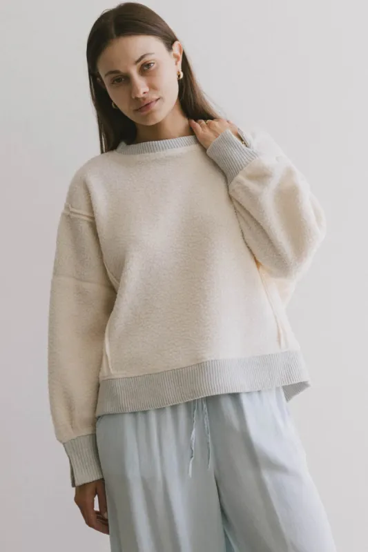 Gracyn Sherpa Crewneck - FINAL SALE sold by bohme