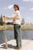 Yannah Striped Cardigan in Camel - FINAL SALE sold by bohme