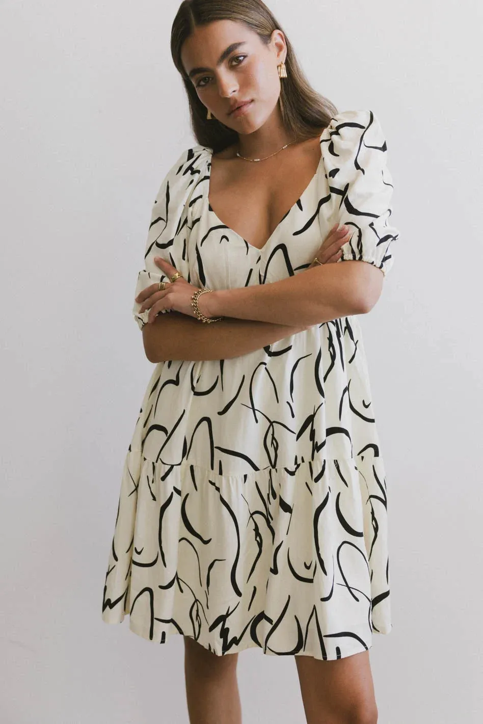 Caplan Abstract Mini Dress - FINAL SALE sold by bohme