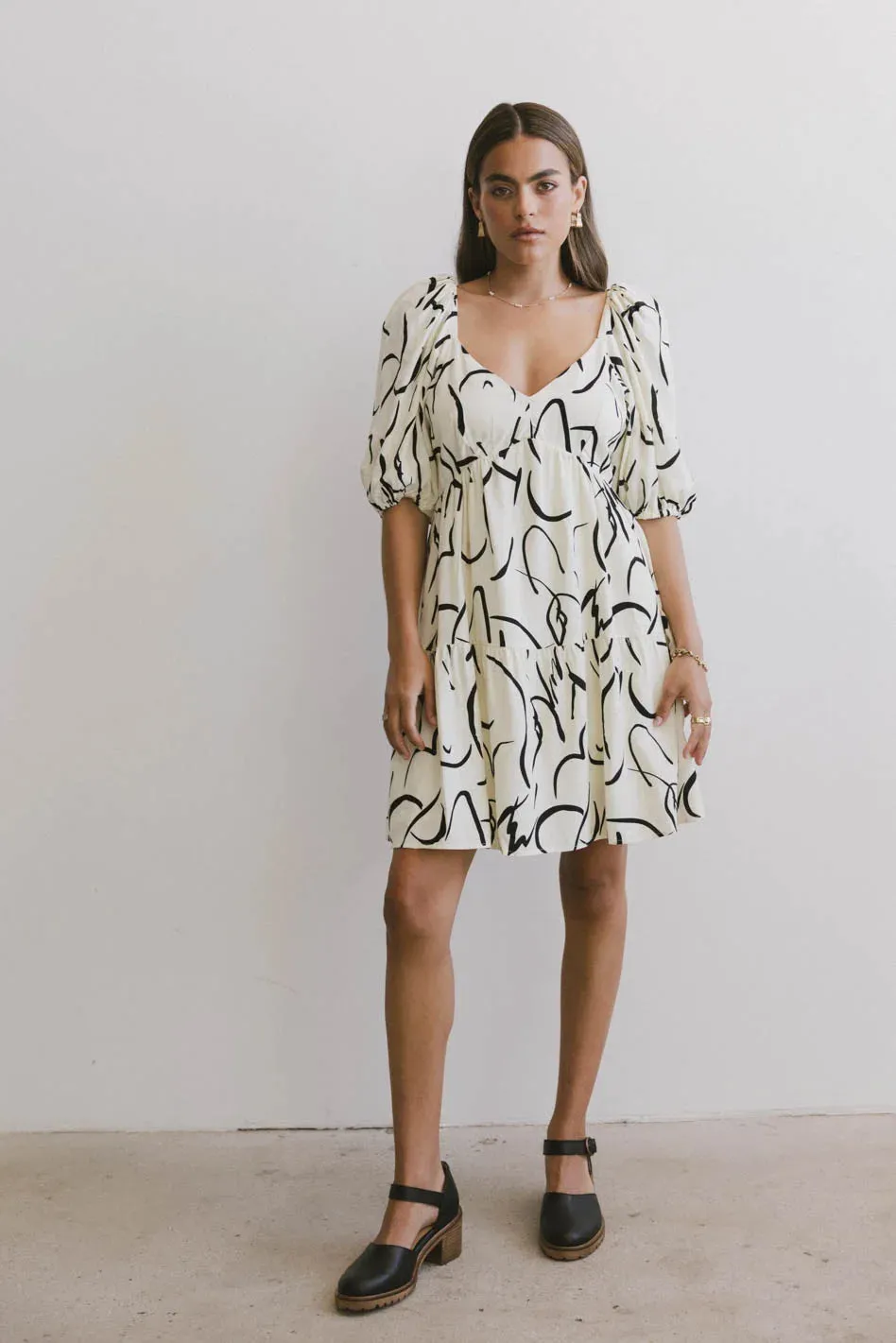 Caplan Abstract Mini Dress - FINAL SALE sold by bohme product image thumbnail 4