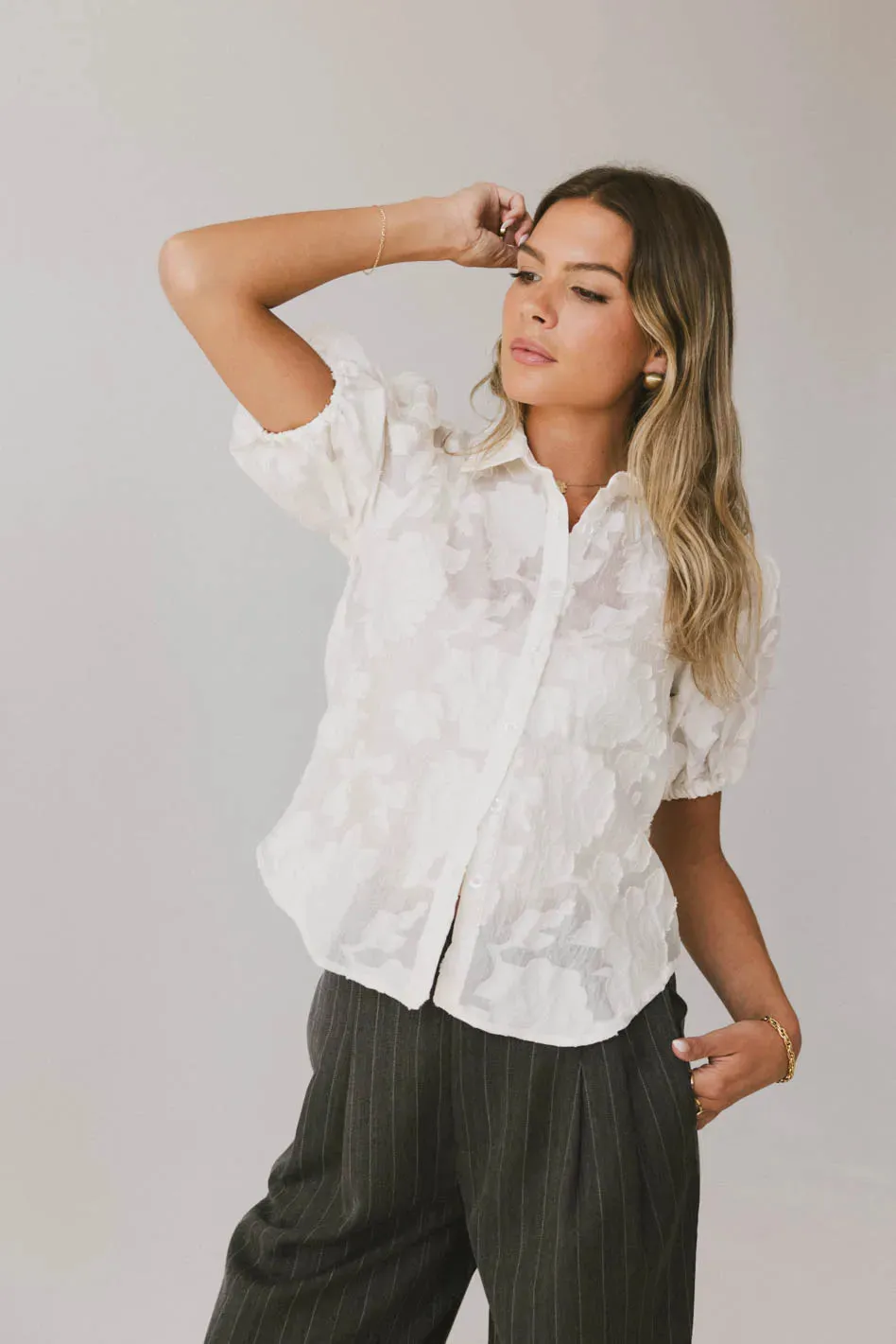 Gentry Collared Button Down - FINAL SALE sold by bohme product image thumbnail 4