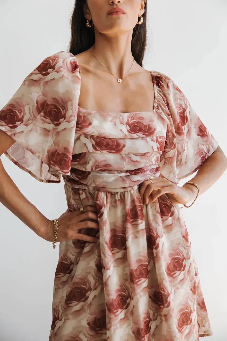 Camilla Pleated Mini Dress - FINAL SALE sold by bohme product image thumbnail 2