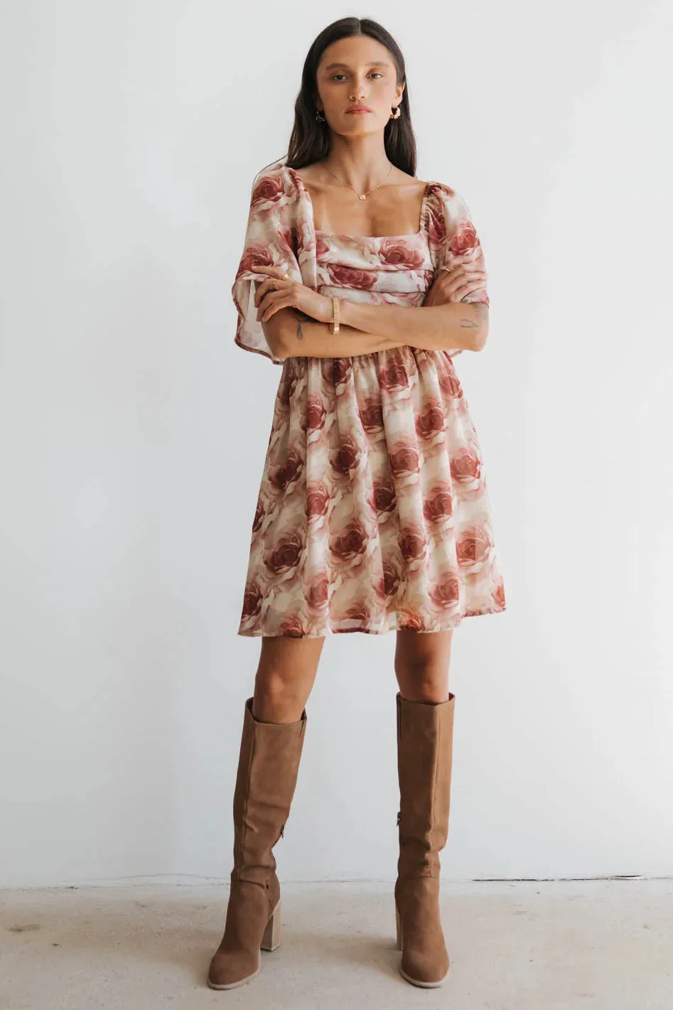 Camilla Pleated Mini Dress - FINAL SALE sold by bohme