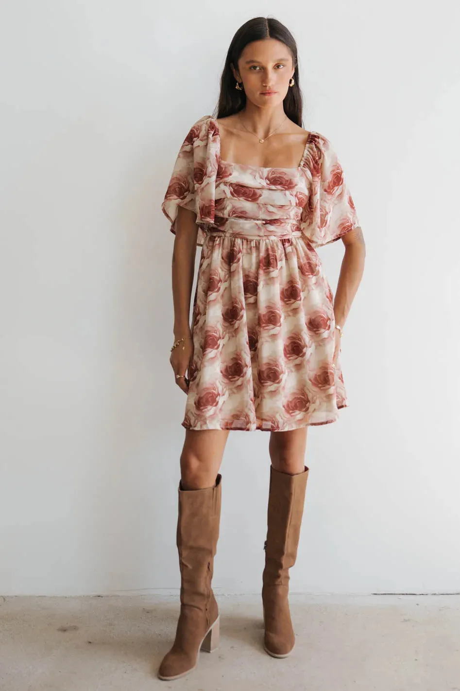 Camilla Pleated Mini Dress - FINAL SALE sold by bohme product image thumbnail 3