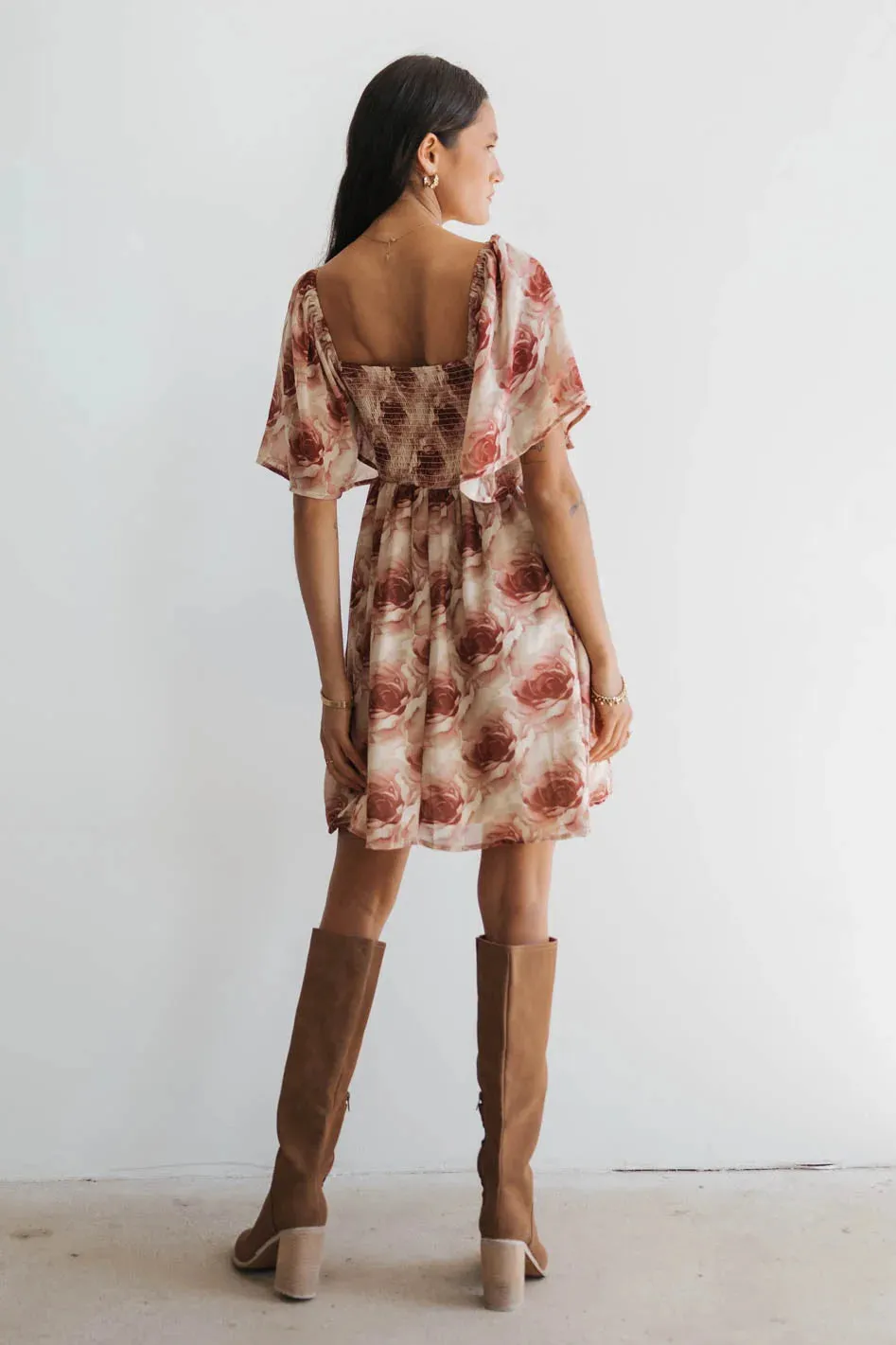 Camilla Pleated Mini Dress - FINAL SALE sold by bohme product image thumbnail 4