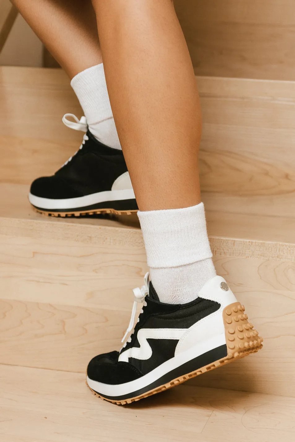 Steve Madden Campo Sneakers in Black sold by bohme product image thumbnail 2