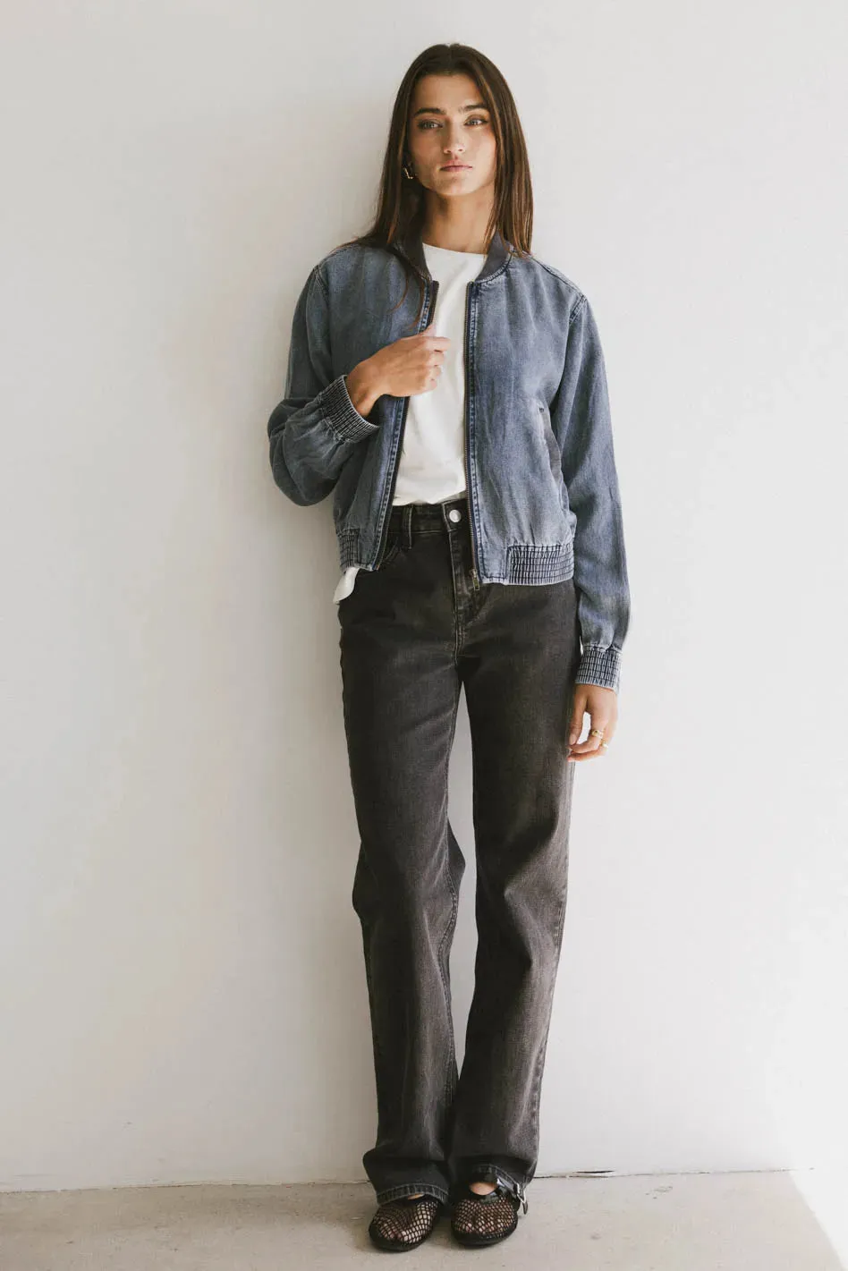 Hali Tencel Bomber - FINAL SALE sold by bohme product image thumbnail 3