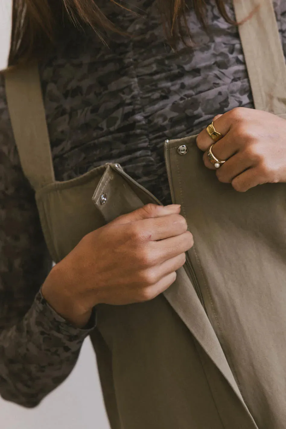 Jovi Cargo Overall Dress - FINAL SALE sold by bohme product image thumbnail 2