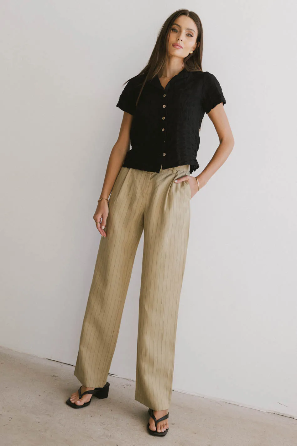 Frank and Oak Annie Linen Pants - FINAL SALE sold by bohme product image thumbnail 2