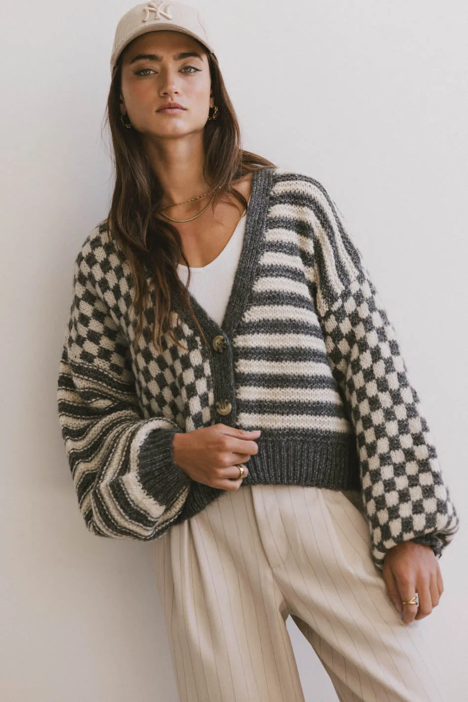 Janey Cardigan in Charcoal - FINAL SALE sold by bohme product image thumbnail 5