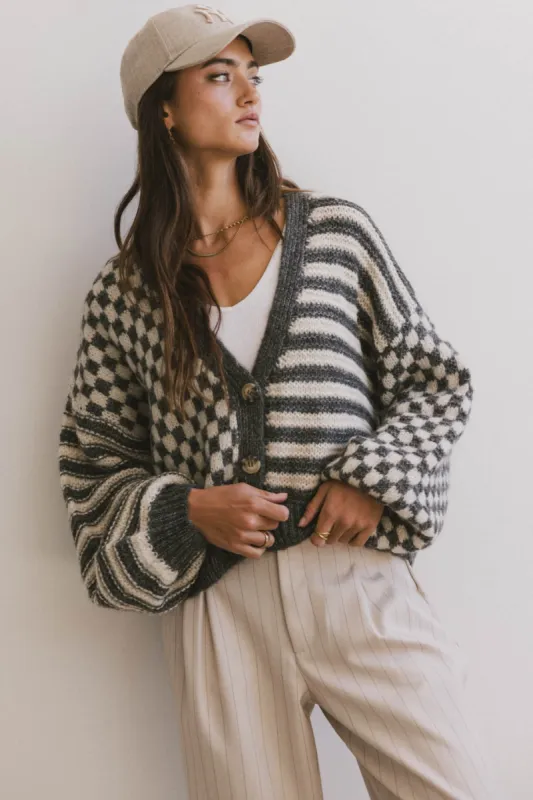 Janey Cardigan in Charcoal - FINAL SALE sold by bohme
