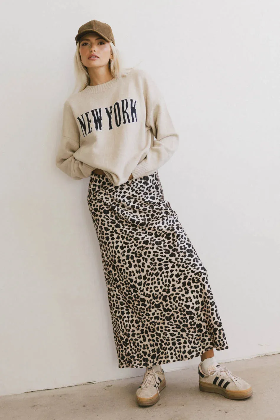 New York Crew Neck Sweater in Cream - FINAL SALE sold by bohme product image thumbnail 2