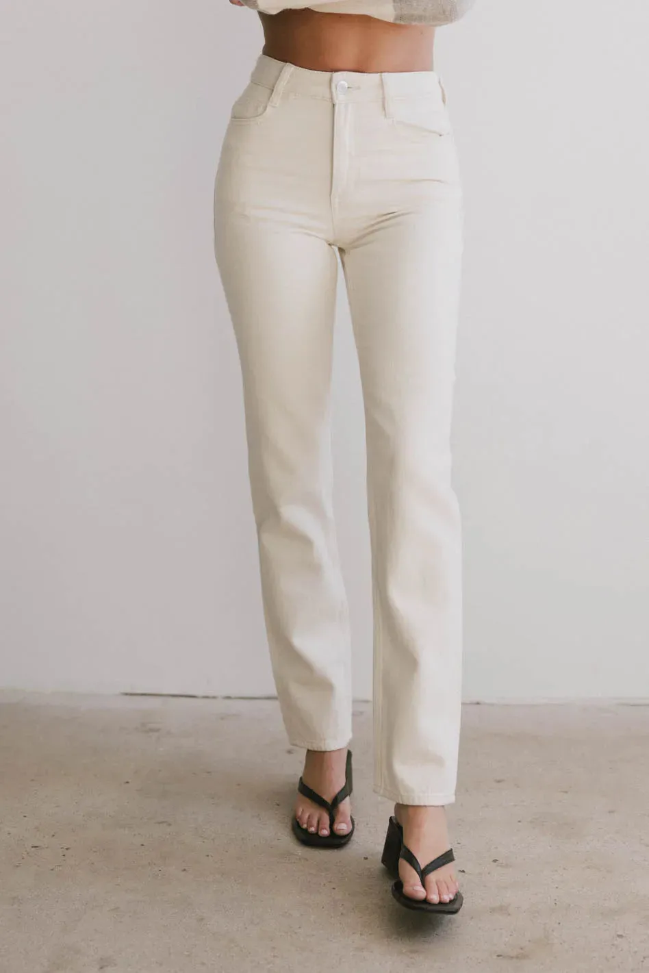 Frank and Oak: Cyndi Straight Leg Jeans - FINAL SALE sold by bohme product image thumbnail 4