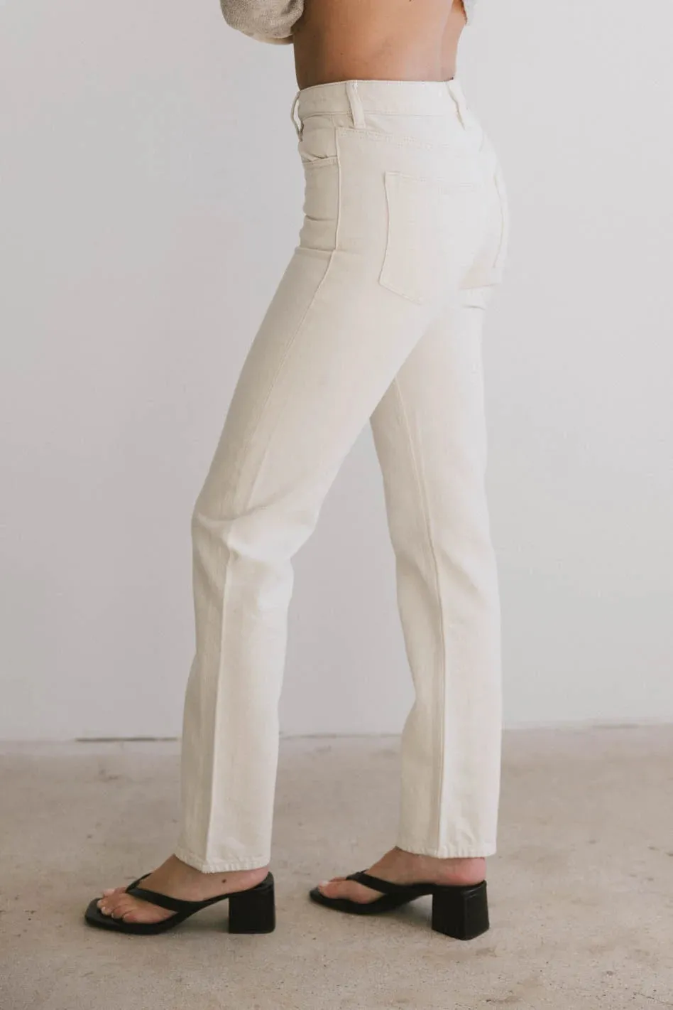Frank and Oak: Cyndi Straight Leg Jeans - FINAL SALE sold by bohme product image thumbnail 3