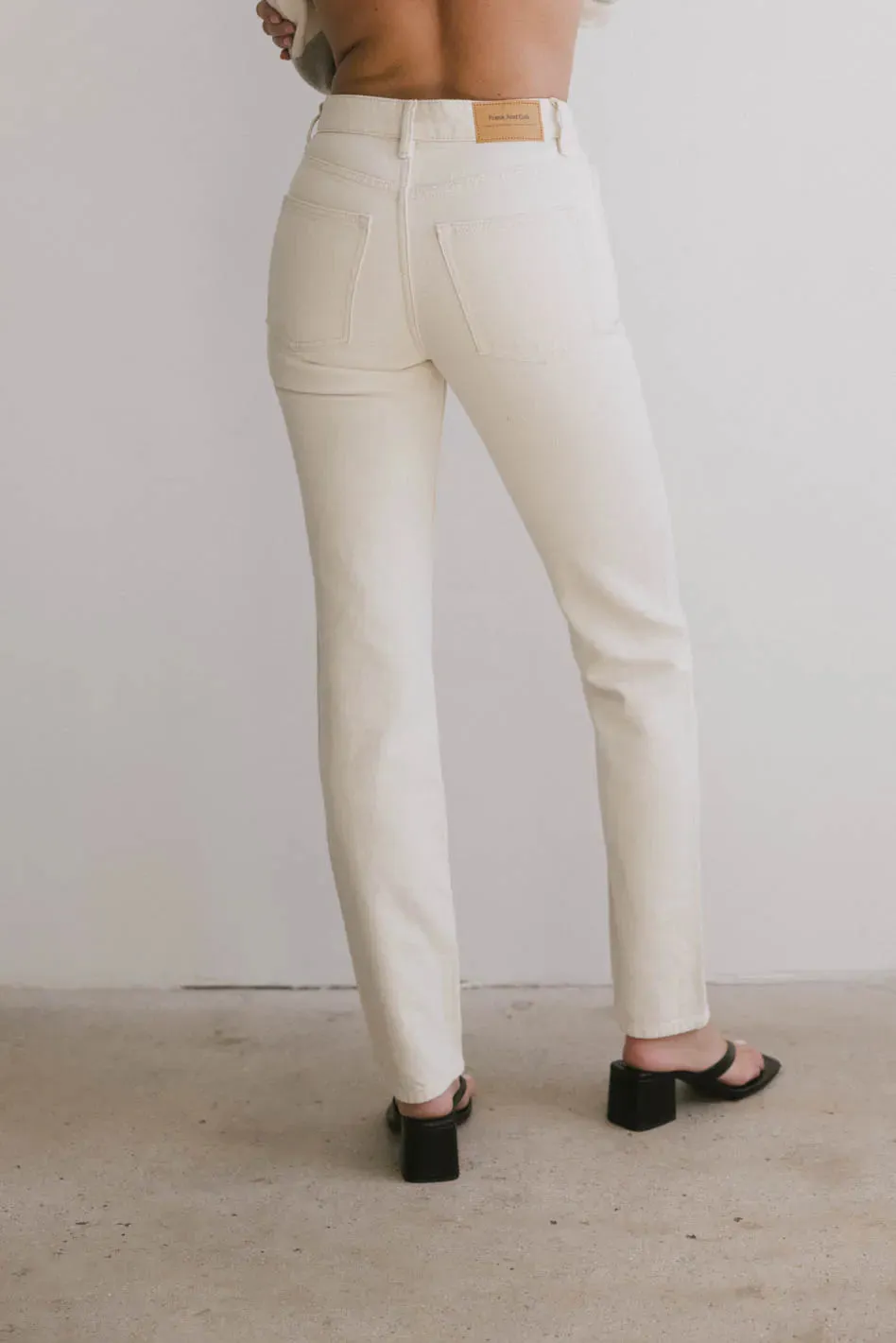 Frank and Oak: Cyndi Straight Leg Jeans - FINAL SALE sold by bohme product image thumbnail 2