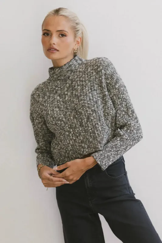 Kacee Knitted Sweater in Black - FINAL SALE sold by bohme